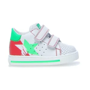 Falcotto - Edige VL - White/Red/Green - Perforated