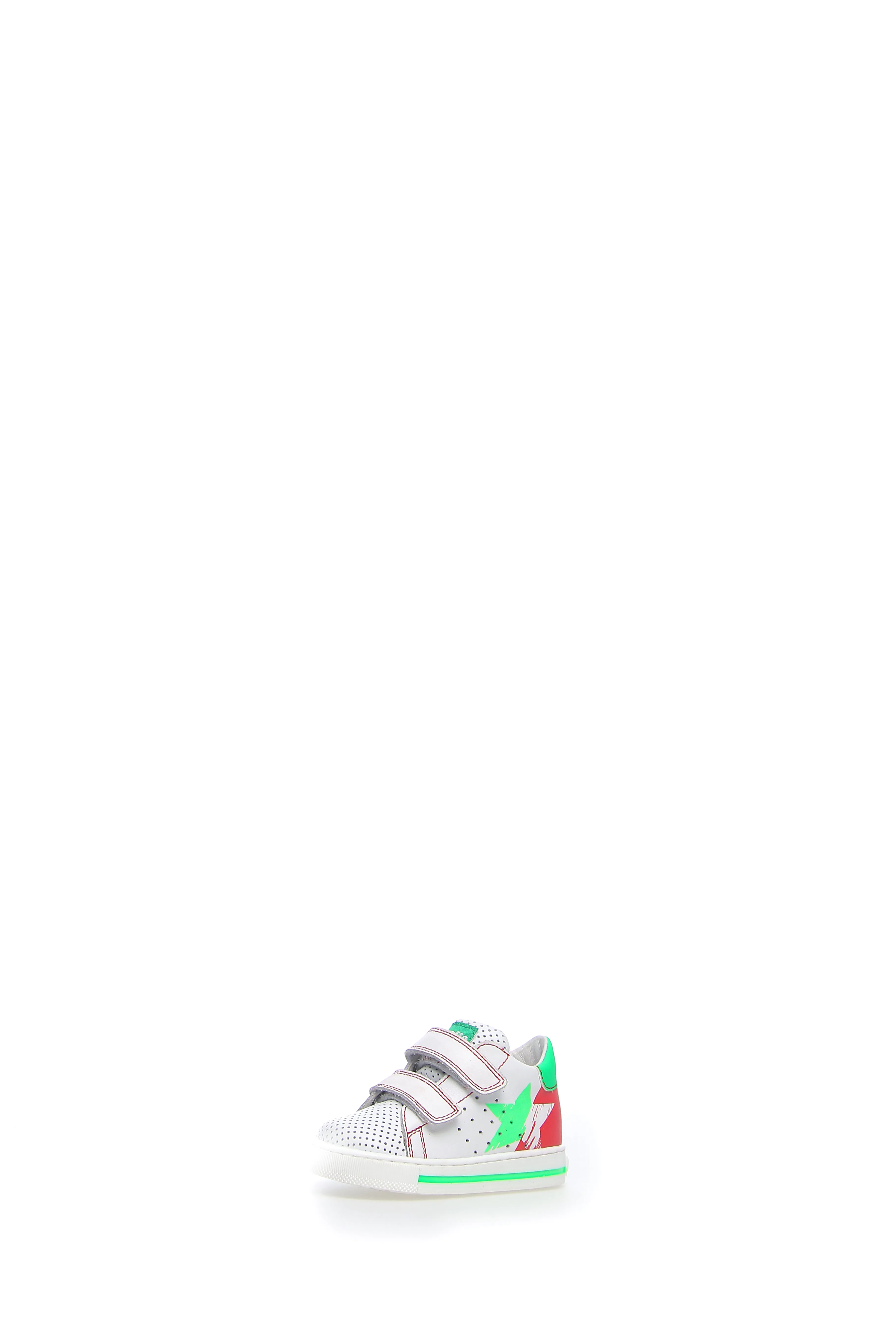 Falcotto - Edige VL - White/Red/Green - Perforated