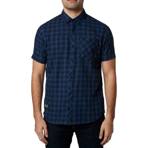 FOX EKINS SS WOVEN SHIRT [MIDNIGHT]