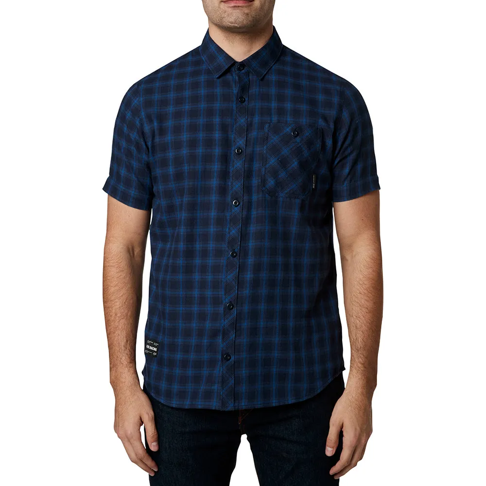 FOX EKINS SS WOVEN SHIRT [MIDNIGHT]