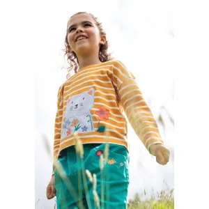 Frugi Tori Breton Stripe Top 500011A4gbsc Cat