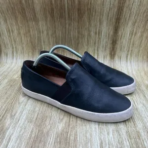 Frye Dylan Women's Size 7 M Black Slip On Leather Casual Shoes Sneakers