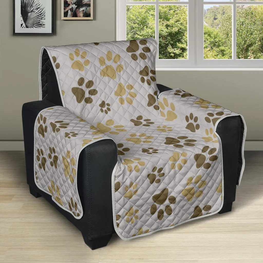Furniture Protector - 28" Chair/Recliner - Paw Prints