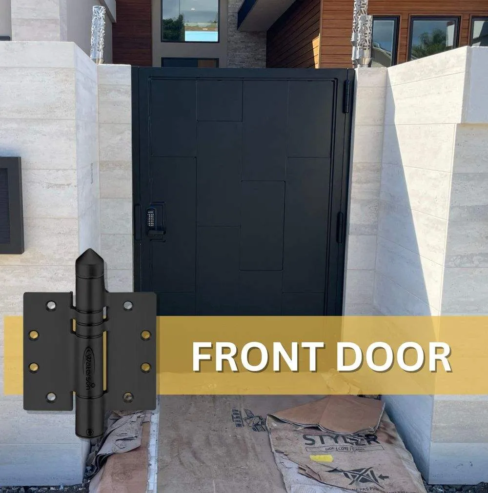 Garden Gate Hinges | Gate Entry | 7ft | SS304 | K51MP-A2 | 2 Pack