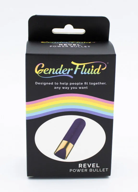 Gender Fluid Revel Power Bullet  - Amethyst  Purple