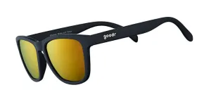 Goodr OG sunglasses- Whiskey Shots with Satan