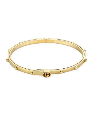 Gucci GG Running Bangle In 18K Yellow Gold