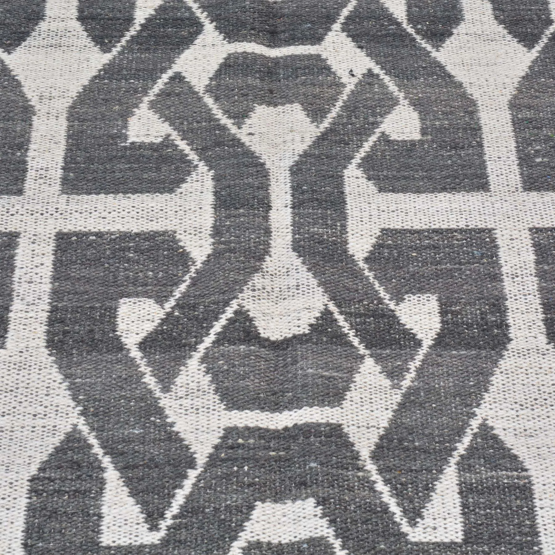 Hand-Woven Reversible Flatweave Modern Kilim Handmade Wool Rug (Size 5.1 X 7.3) Brral-3828