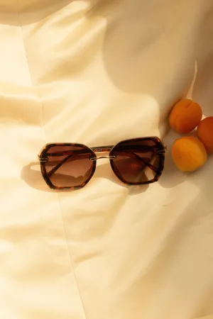 Hexagonal Front Lens Sunglasses