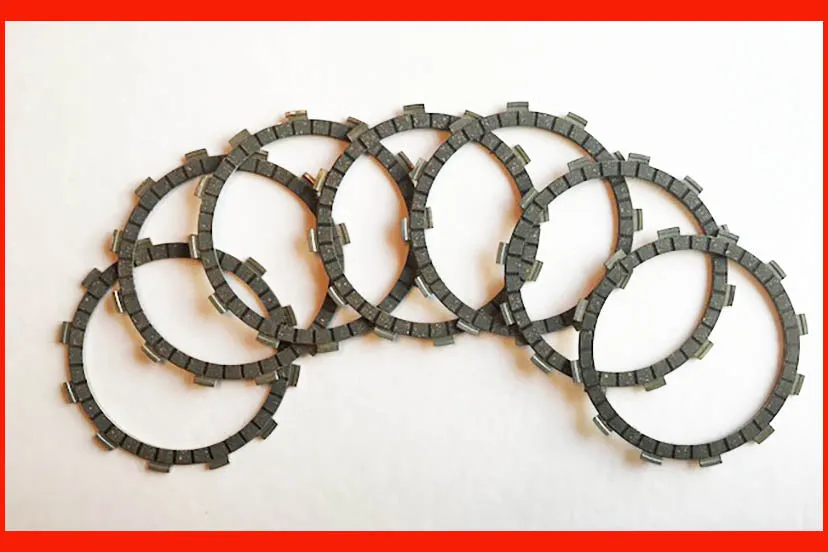 Honda XL250 Clutch Friction Disc Set 1972 1973 1974 1975 1976 New! 7pc. 250
