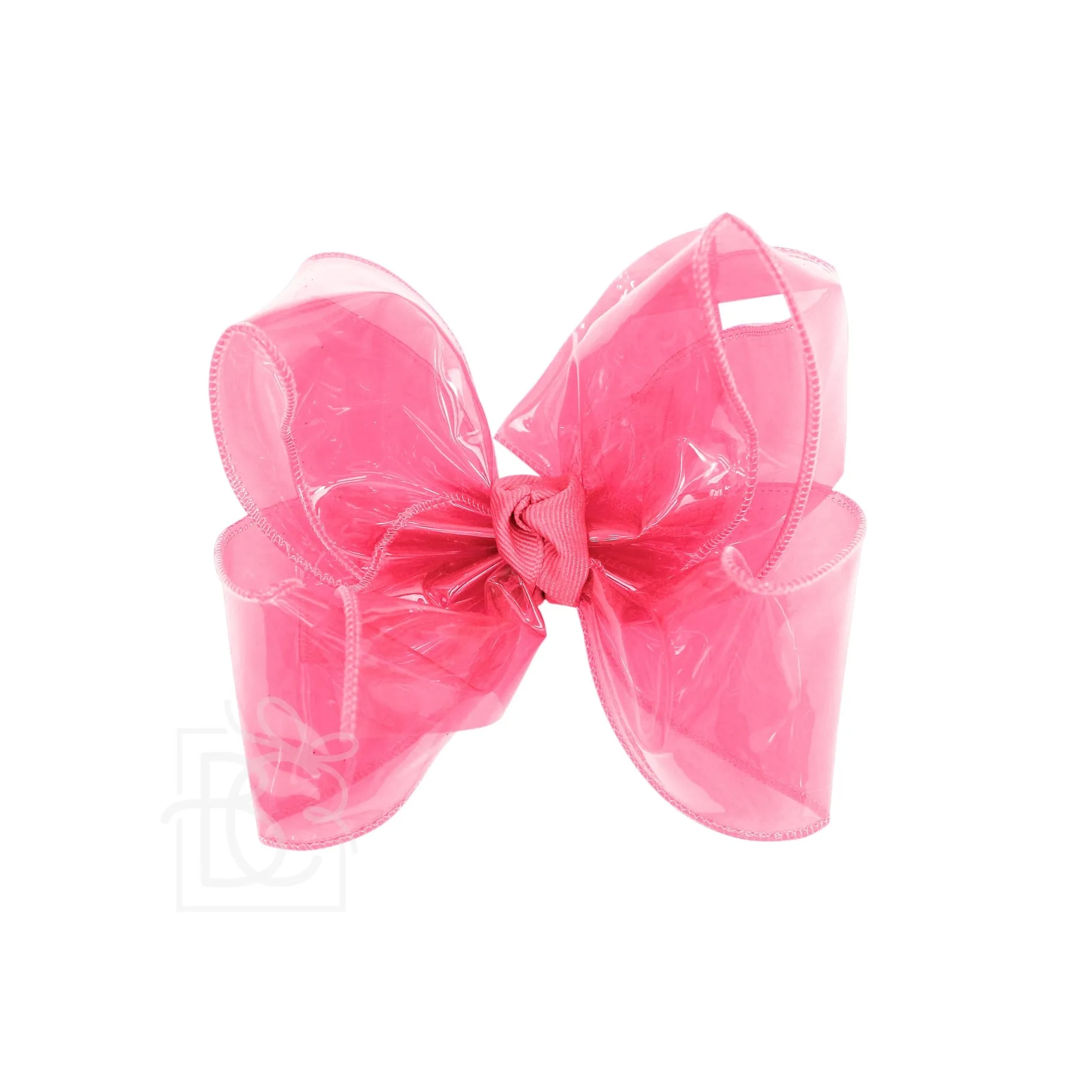 Huge Waterproof Double Knot Hair Bow on Clippie