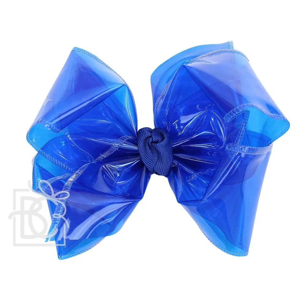 Huge Waterproof Double Knot Hair Bow on Clippie