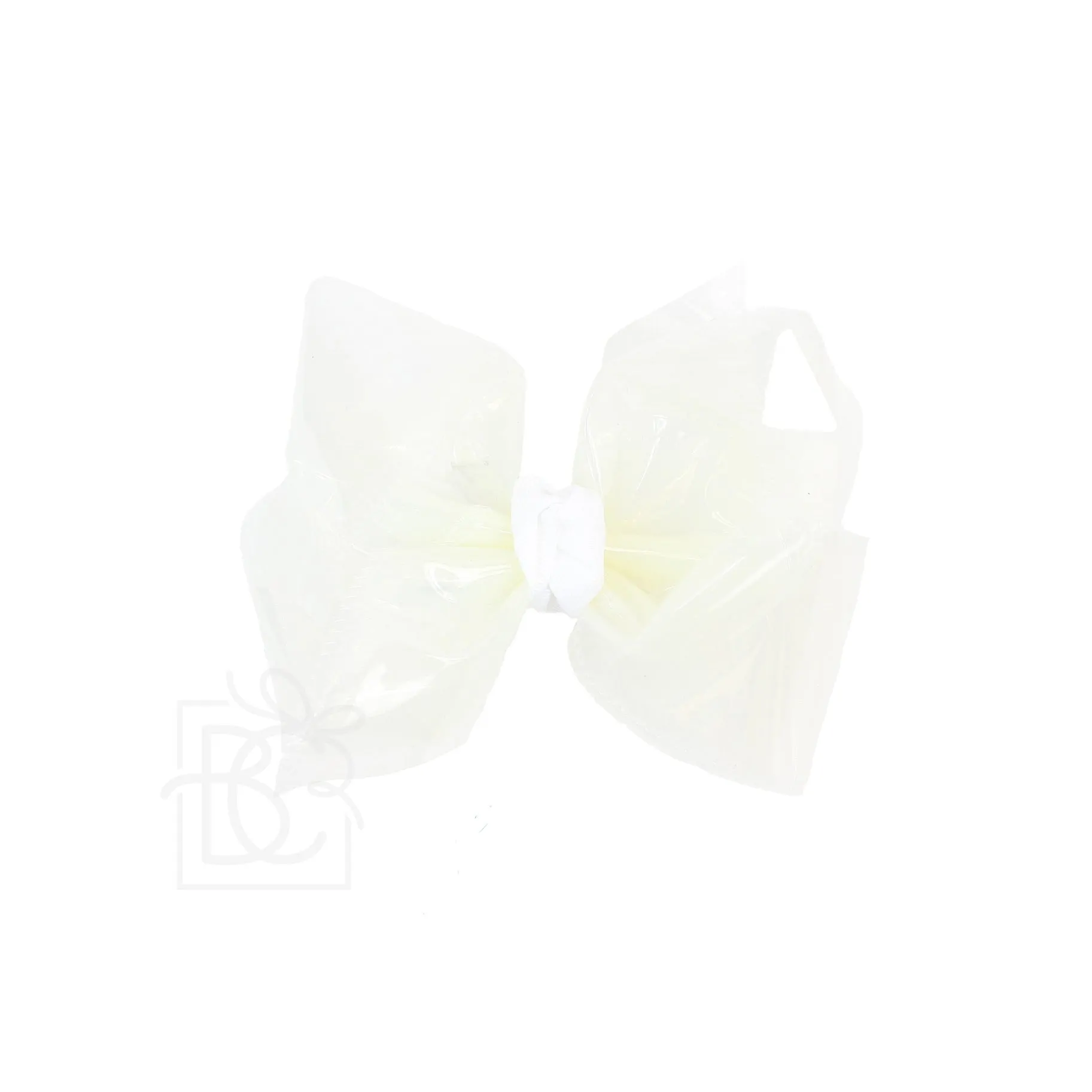 Huge Waterproof Double Knot Hair Bow on Clippie