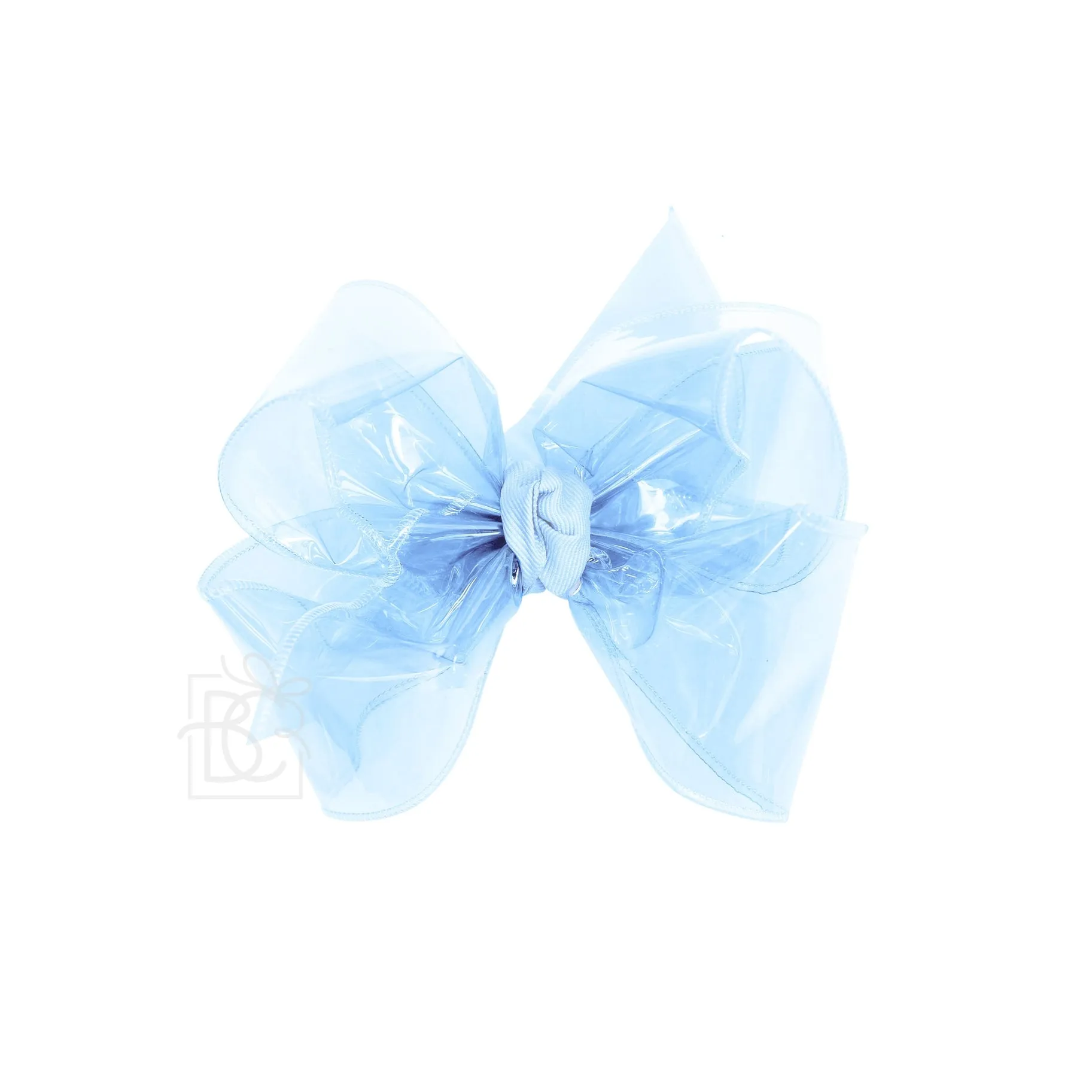 Huge Waterproof Double Knot Hair Bow on Clippie