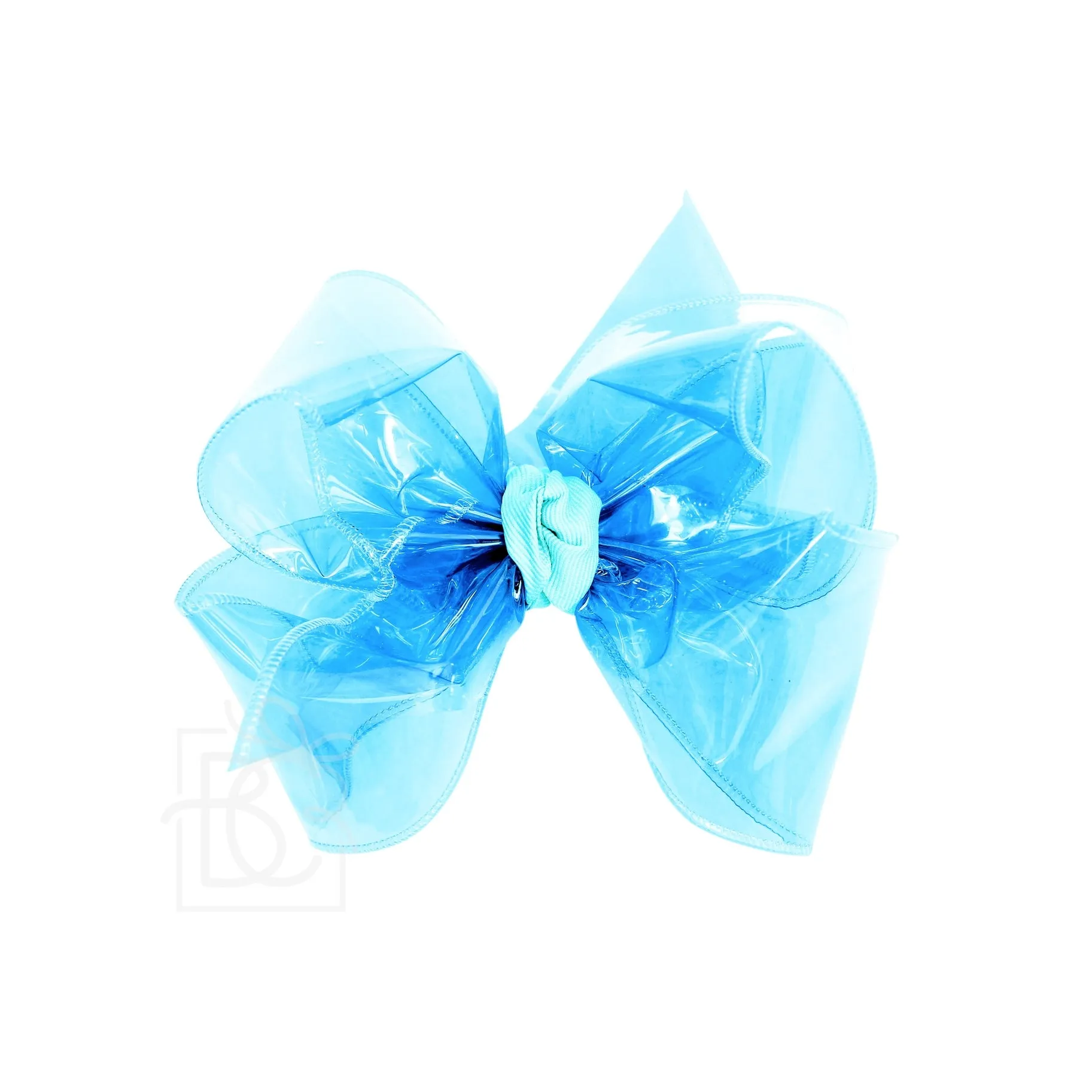 Huge Waterproof Double Knot Hair Bow on Clippie