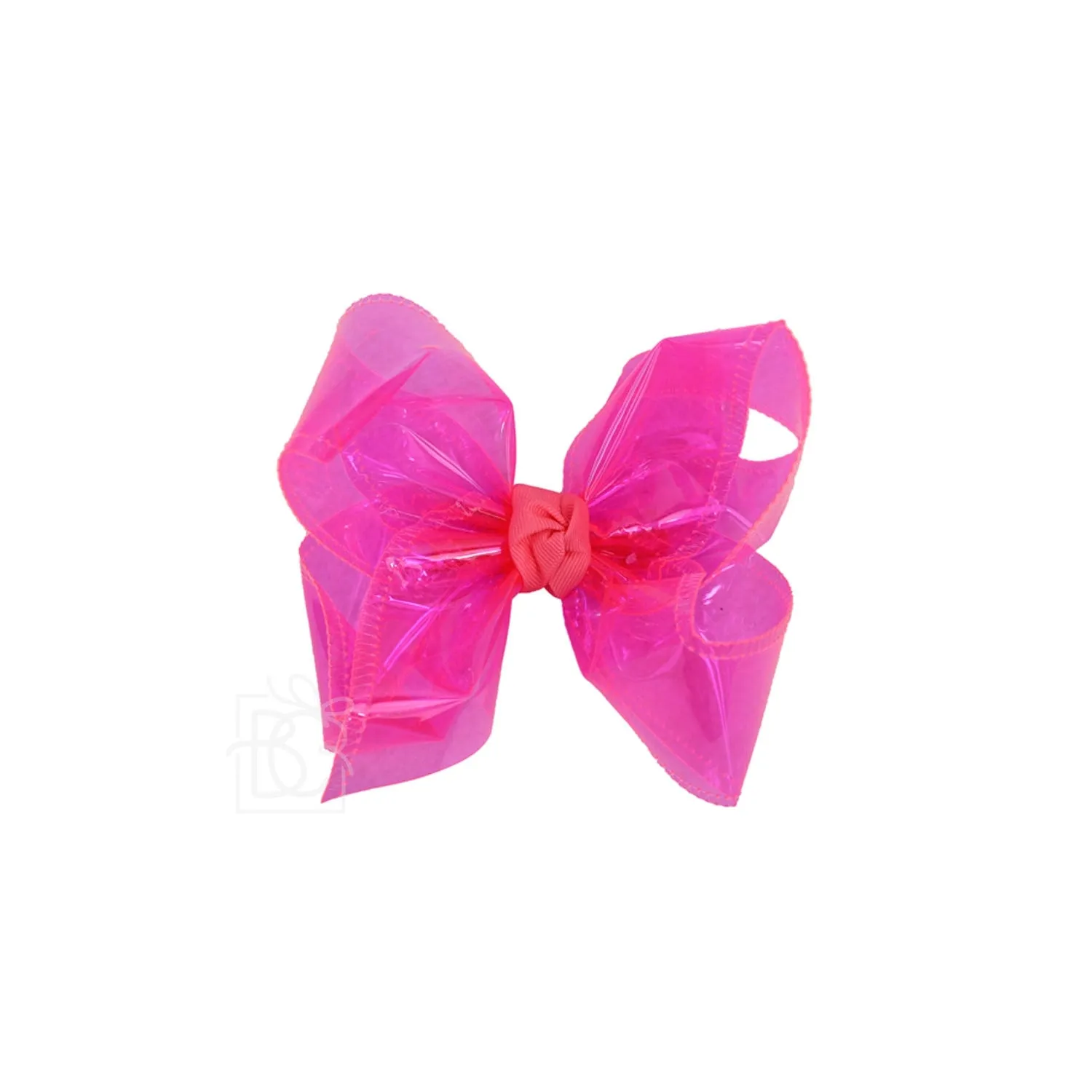 Huge Waterproof Double Knot Hair Bow on Clippie