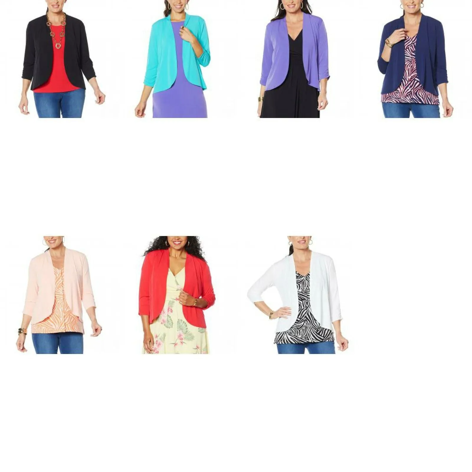 IMAN Women's Boho Chic Drape Front Cardigan