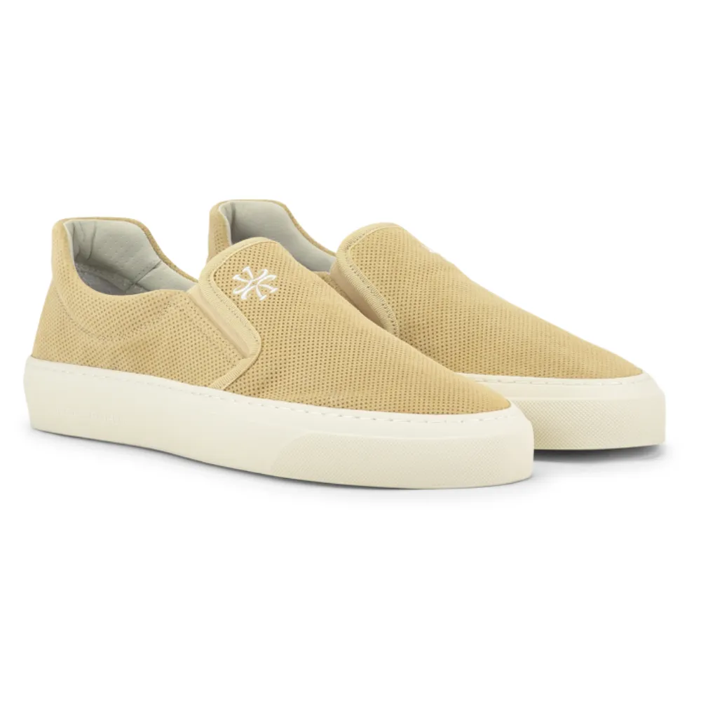 JACOB COHËN - SNEAKER SLIP ON - CAPPUCCINO