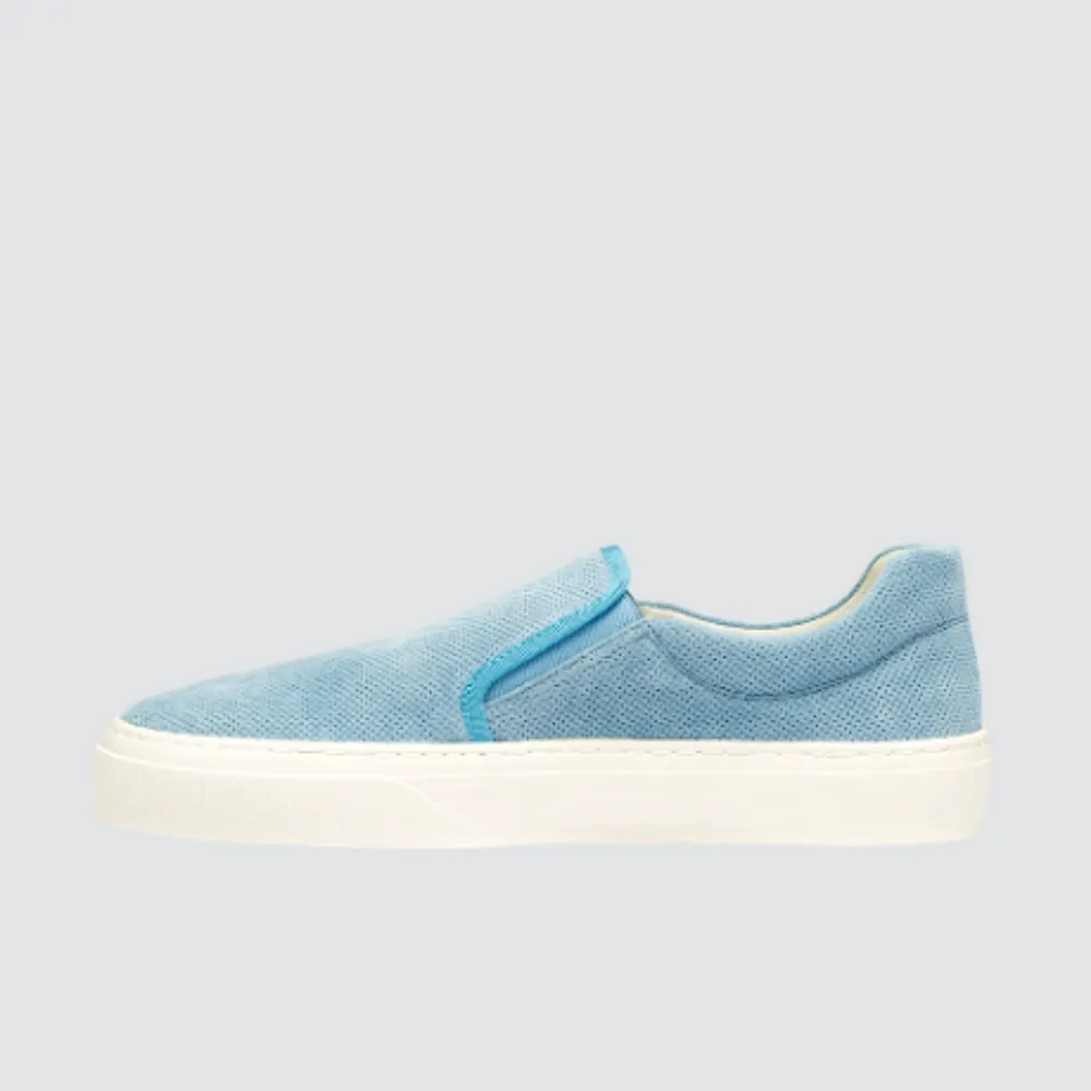 JACOB COHËN - SNEAKER SLIP ON - LIGHT BLUE
