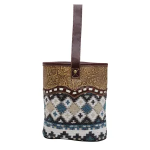 JACQUARD DOUBLE WINE BAG