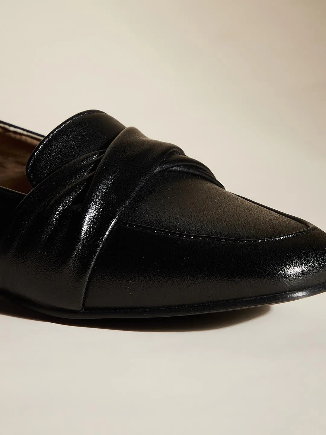 Jade Leather Loafers