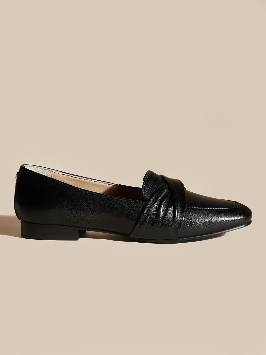 Jade Leather Loafers