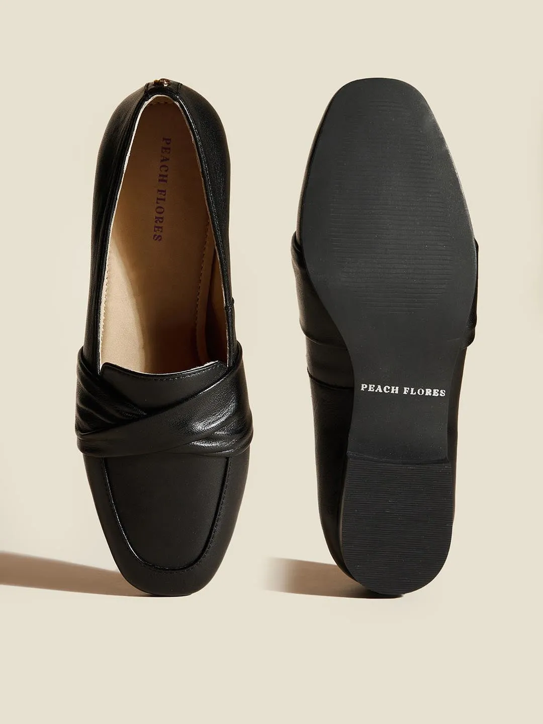 Jade Leather Loafers