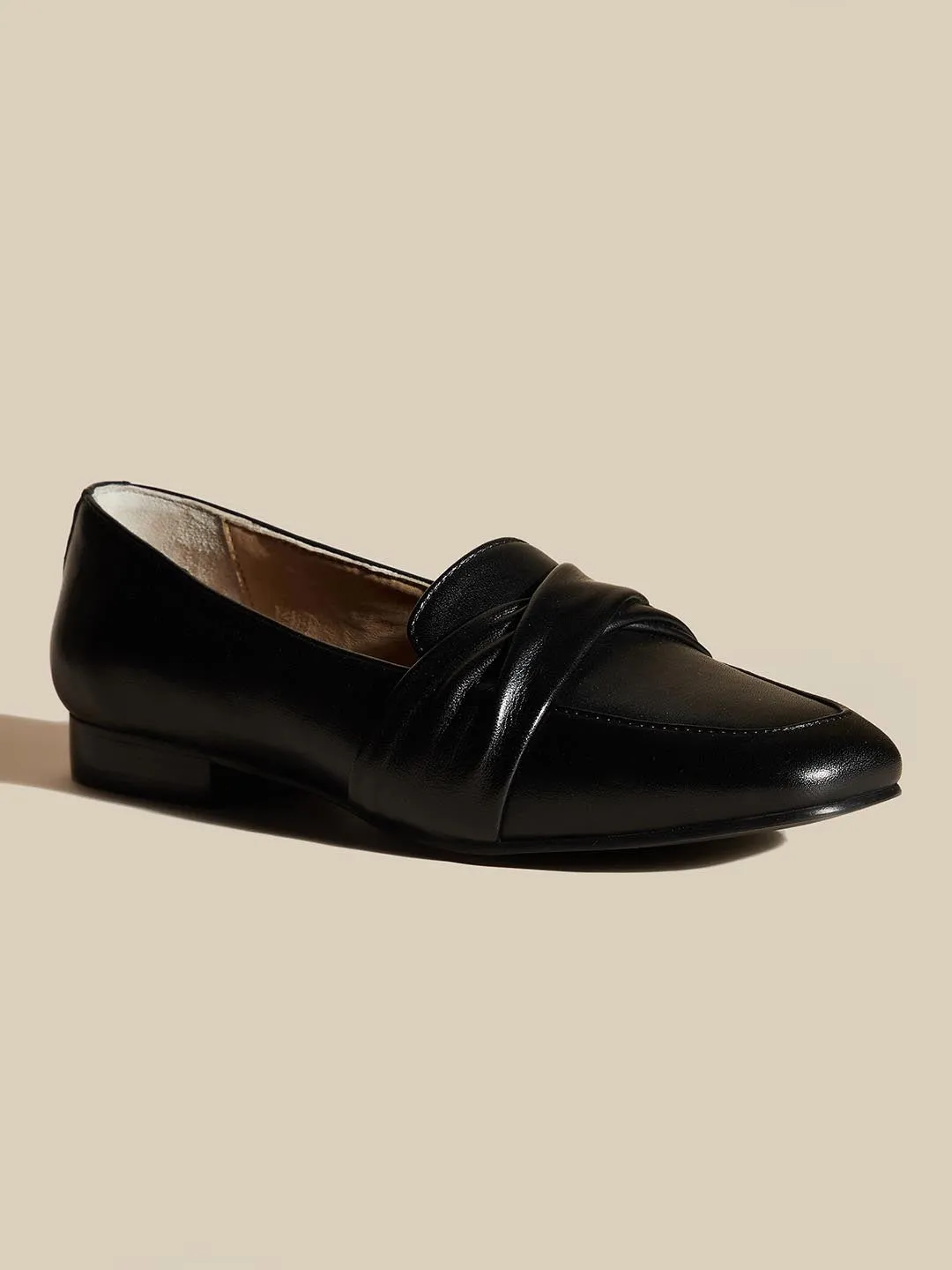 Jade Leather Loafers