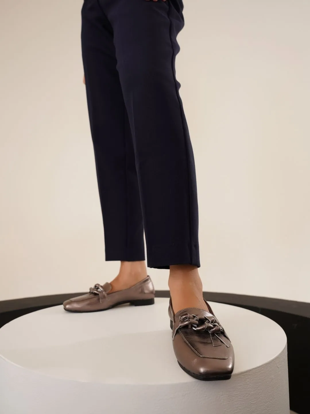Jaime Leather loafers