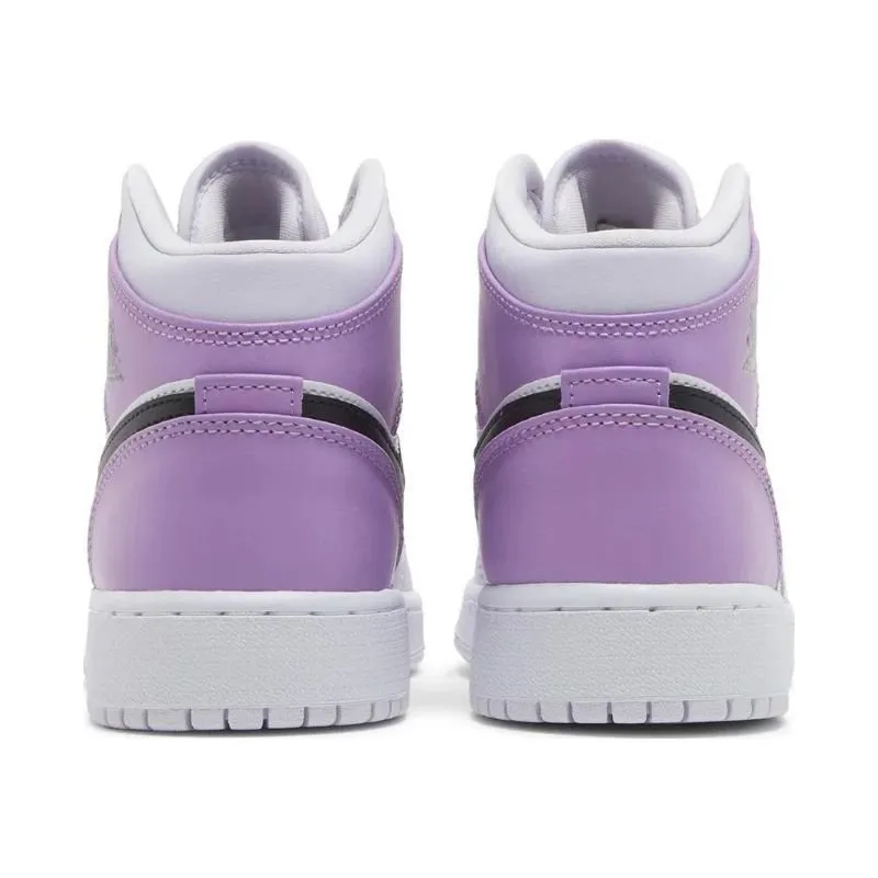 Jordan 1 Mid Barely Grape (GS)