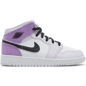 Jordan 1 Mid Barely Grape (GS)