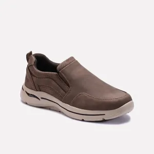 Khaki Slip On Sneakers 0120568
