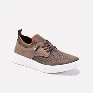 Khaki Slip On Walking Sneakers 0120545