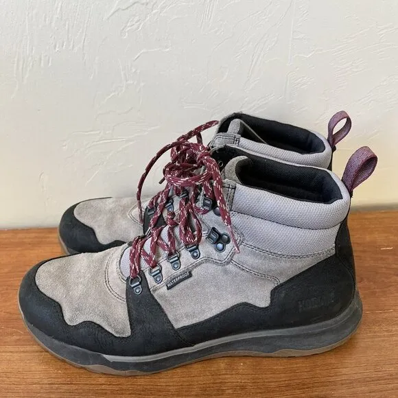 Kodiak Stave Leather Mid cut Boot Hiking Mens 12 Outdoor Gorpcore Lace Up Grey
