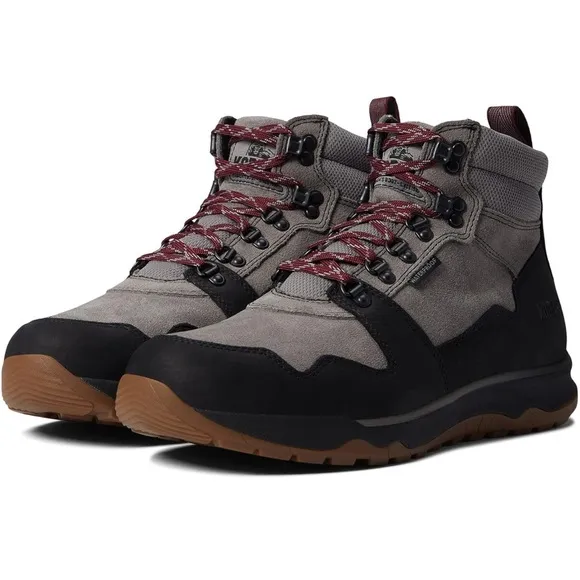 Kodiak Stave Leather Mid cut Boot Hiking Mens 12 Outdoor Gorpcore Lace Up Grey