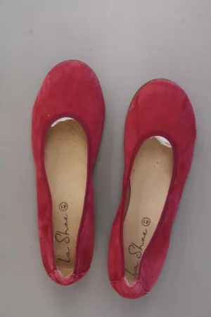 Lashoe Ballerinas Gr. 41 rot aus Leder