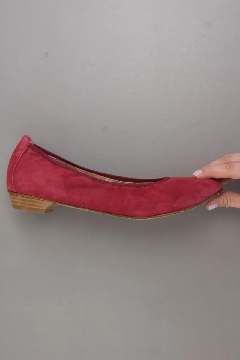 Lashoe Ballerinas Gr. 41 rot aus Leder