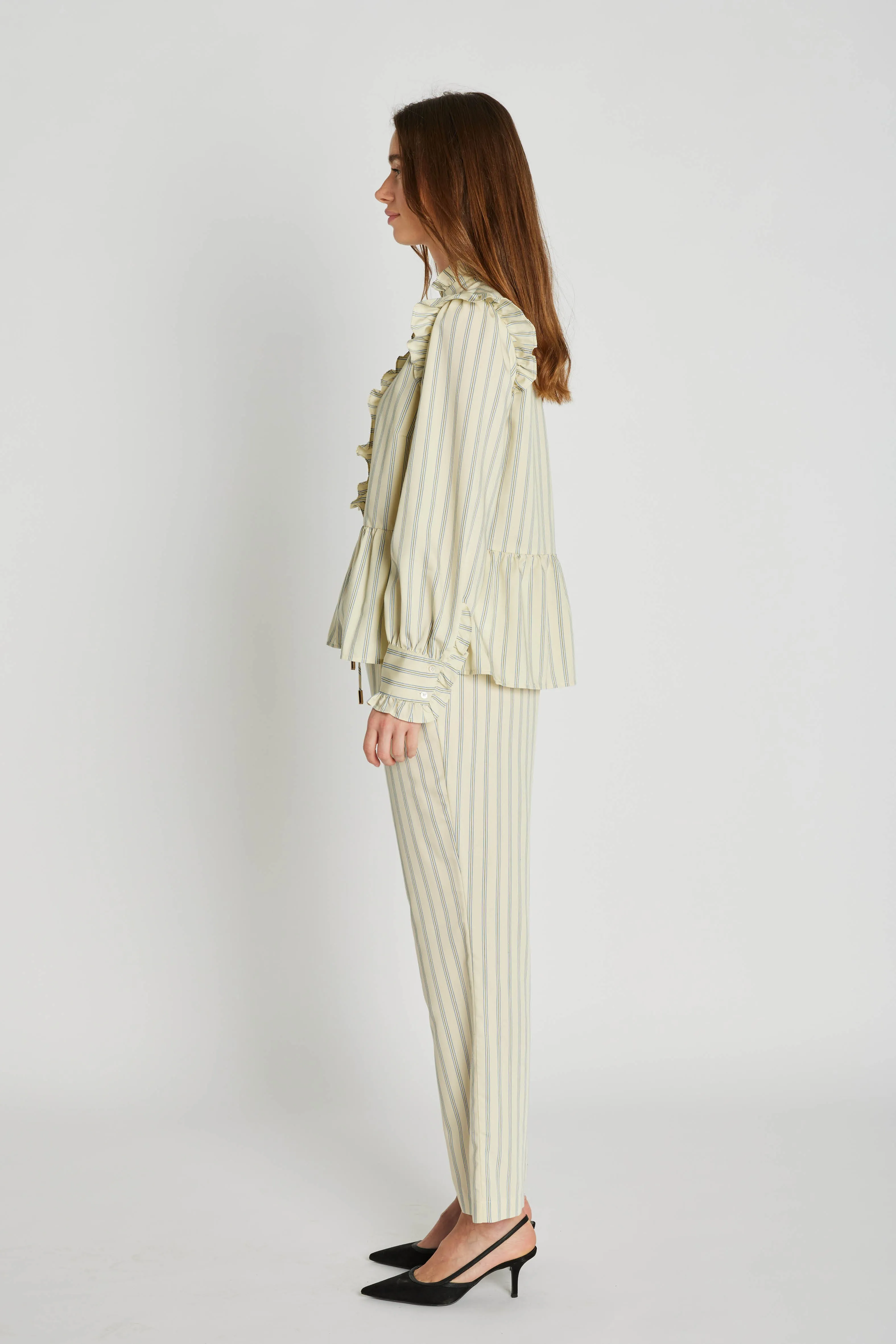 Liano bukser - Blue stripe