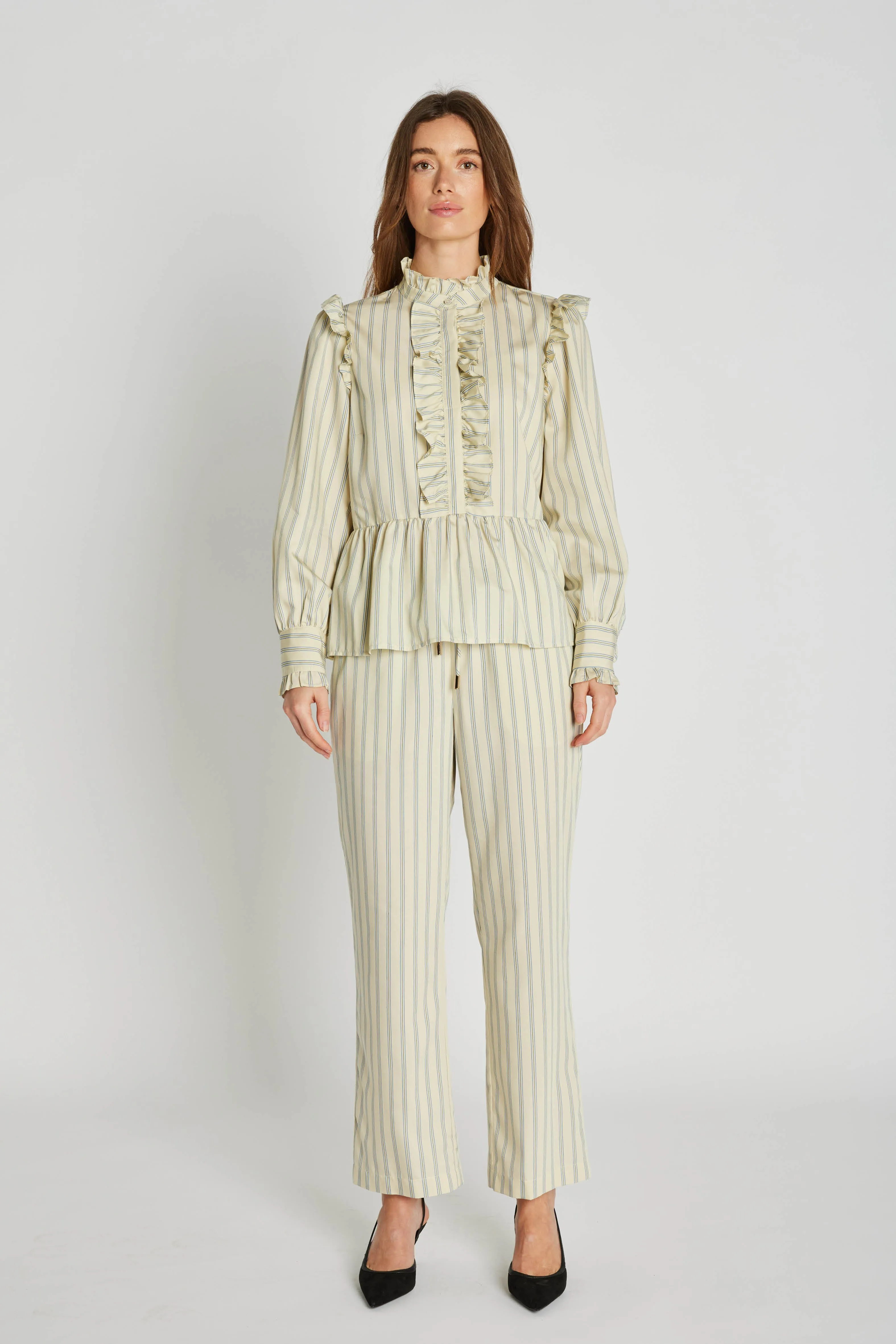 Liano bukser - Blue stripe