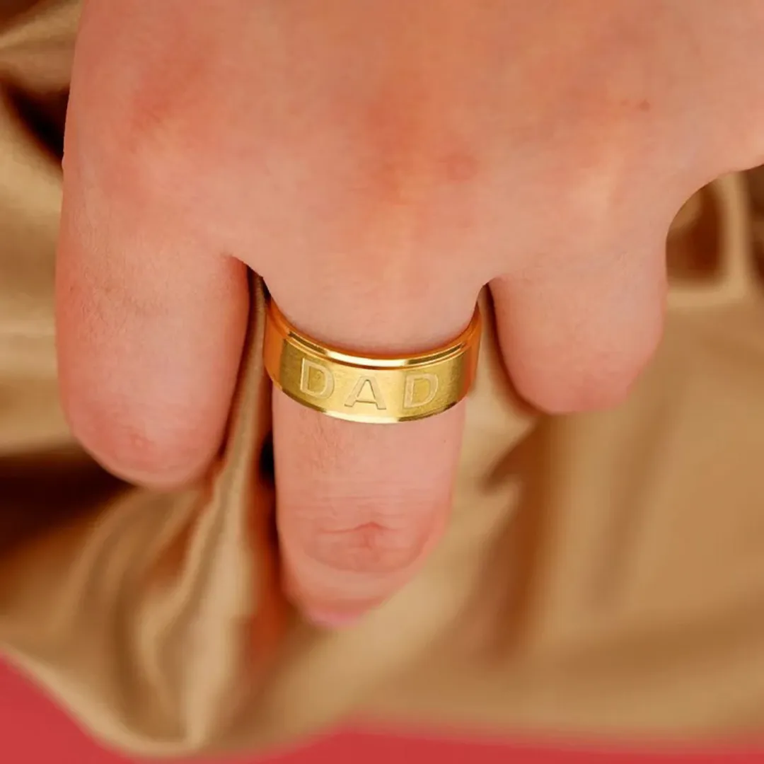 LOVE YOU DAD RING