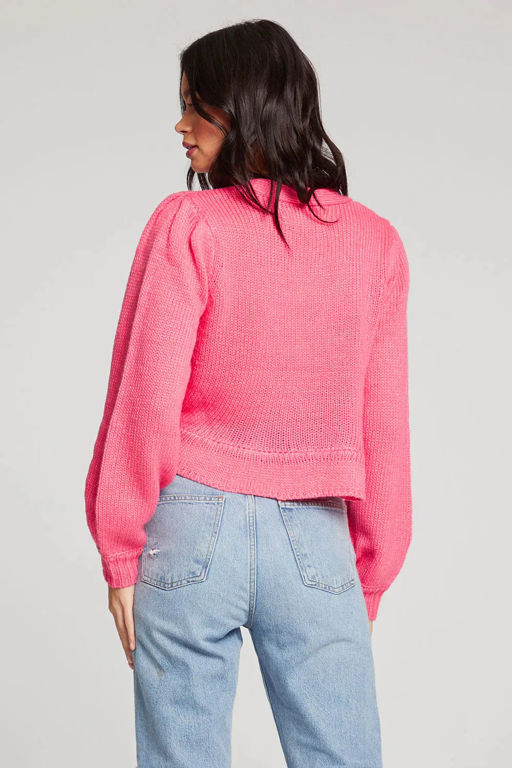 LYLE CARDIGAN - PINK