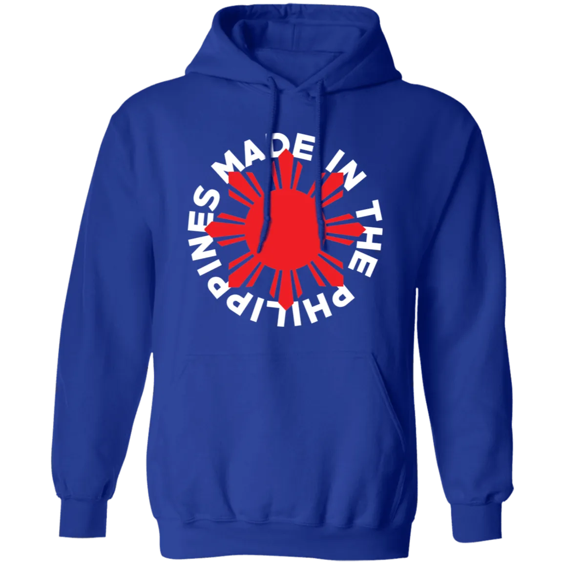 Made in the Philippines Red Sun Unisex Pullover Hoodie