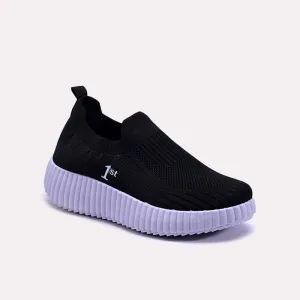 Maelis Black Slip On Sneakers 0440752