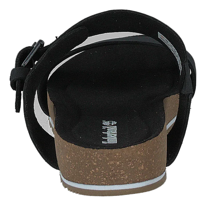 Malibu Waves 2 Band Slide Jet Black