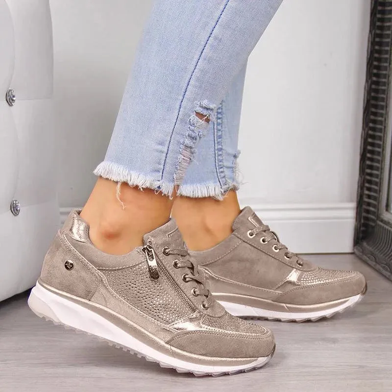 Mandi™ Orthopedic Sneakers with Zipper