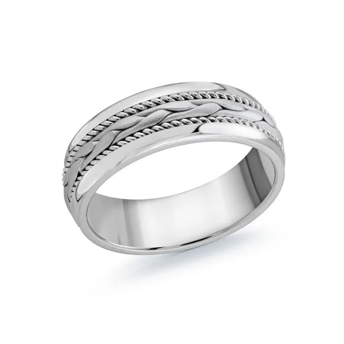 Mardini 14K Gold Woven Mens Band