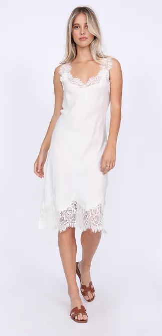 Megan Coco Dress Desert Sand