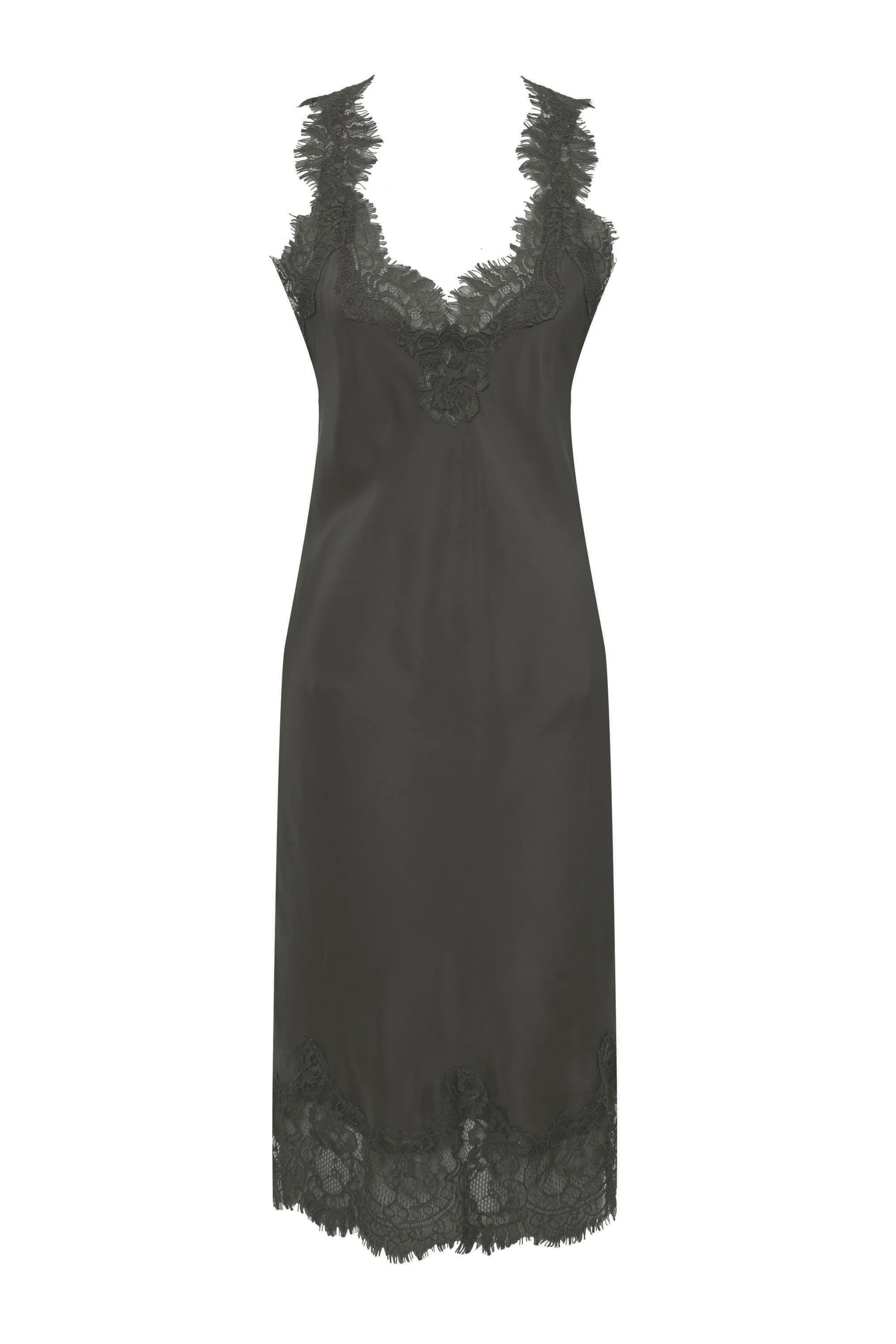 Megan Coco Dress Slate Grey