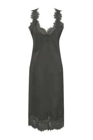 Megan Coco Dress Slate Grey