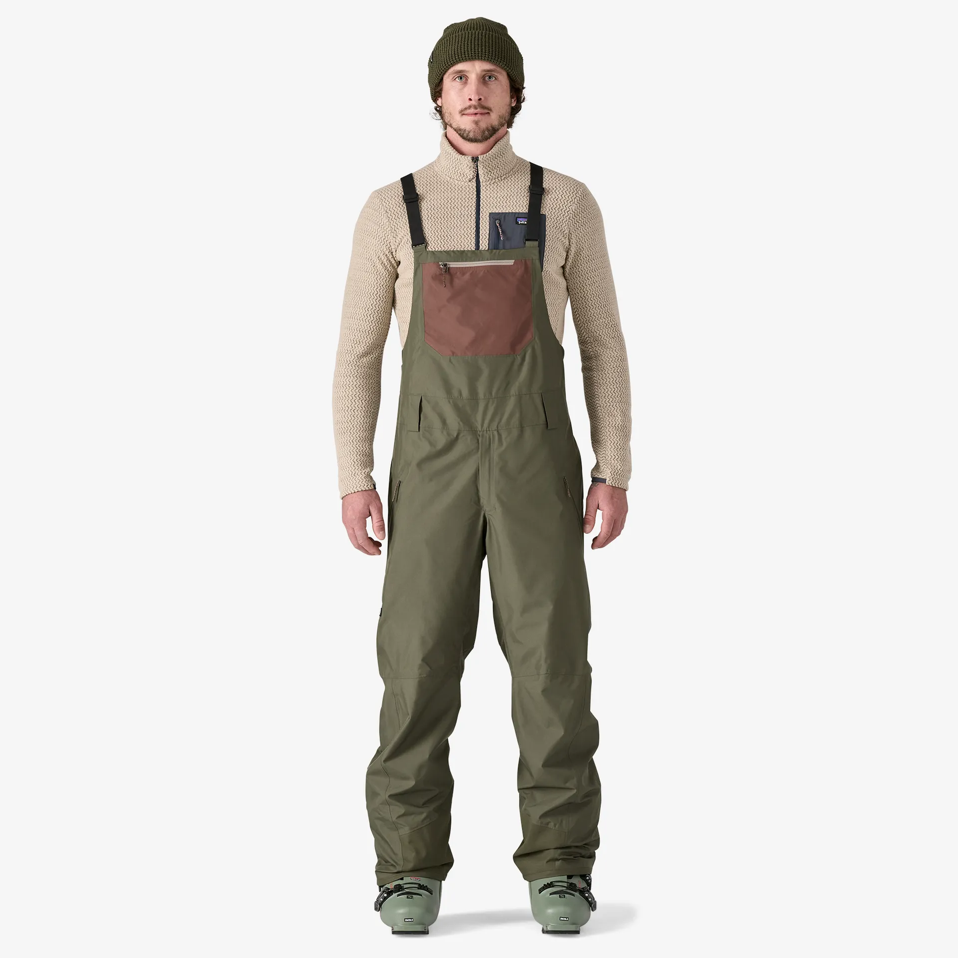 Men's Powder Town Bibs - Regular